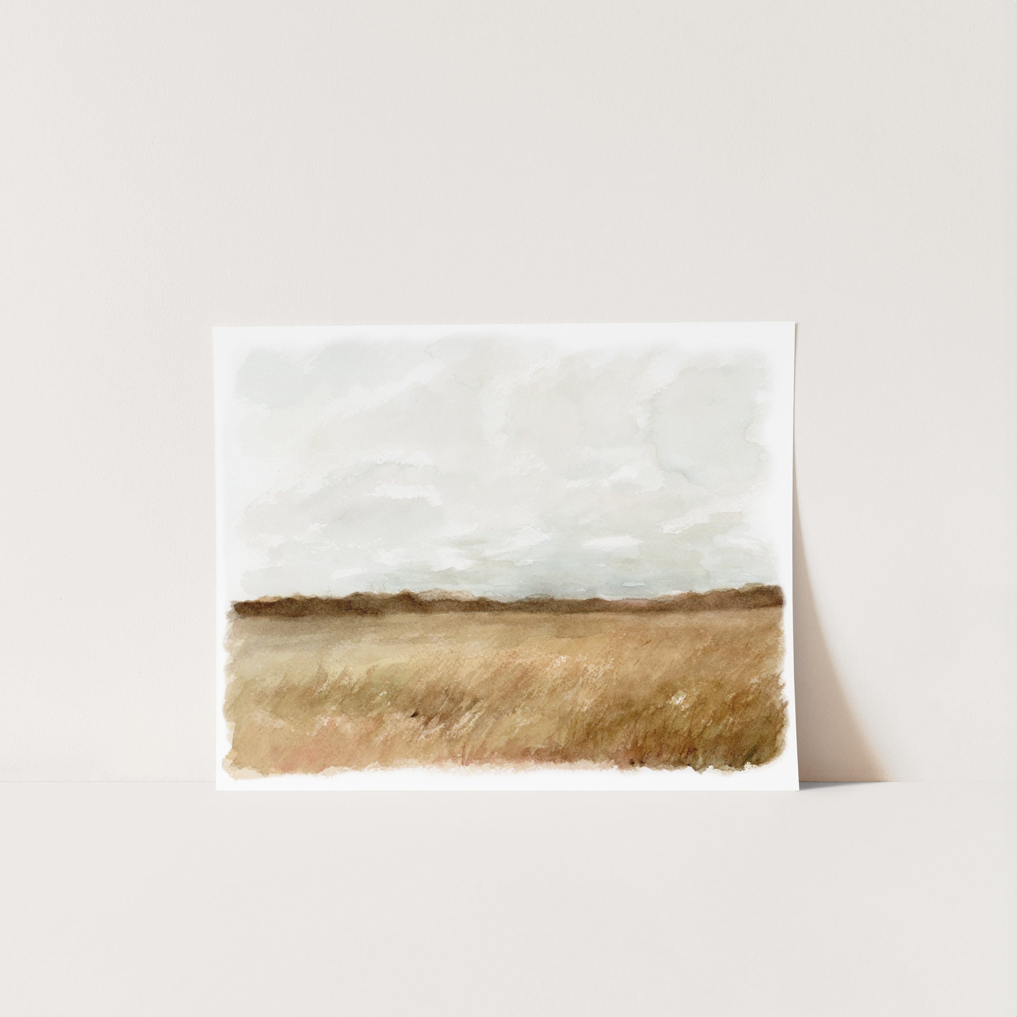 Solitude - Watercolor Giclée Paper Print