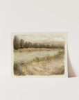 Beside Still Waters - Watercolor Giclée Paper Print