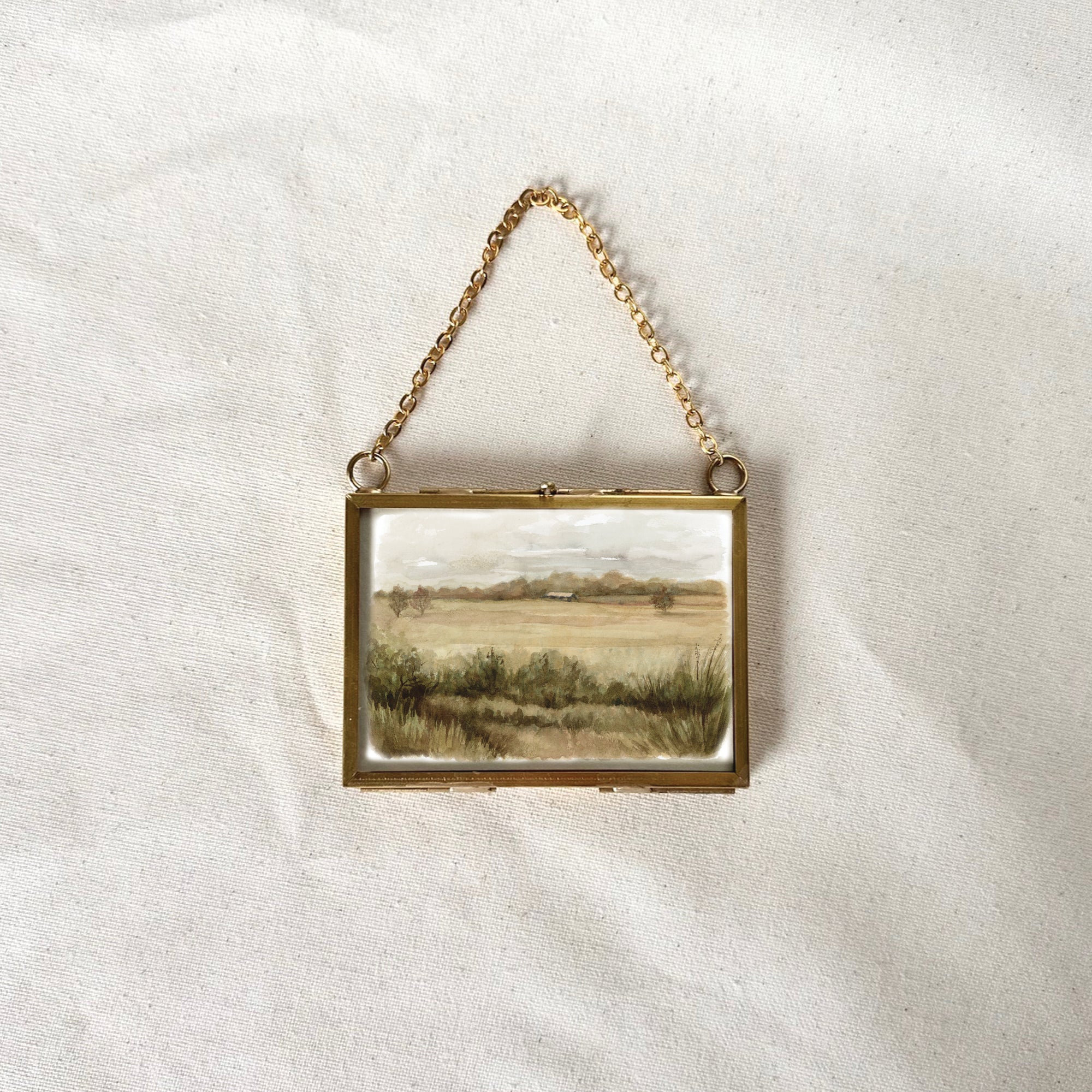 Across the Field - Fine Art Ornament