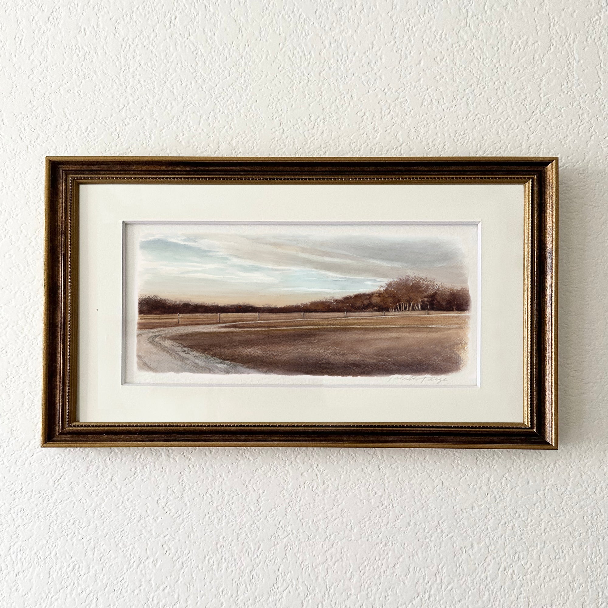 A Peaceful View - Original Watercolor