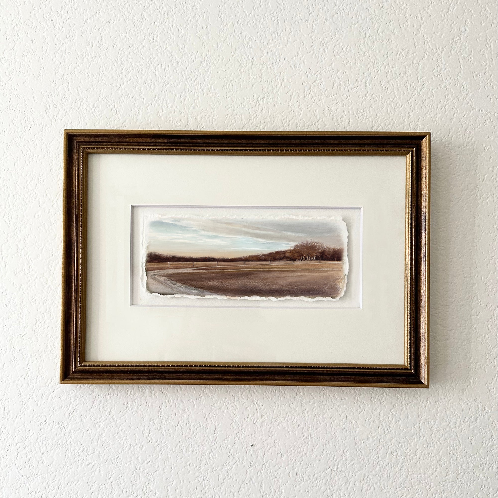 A Peaceful View - Framed Mini Print