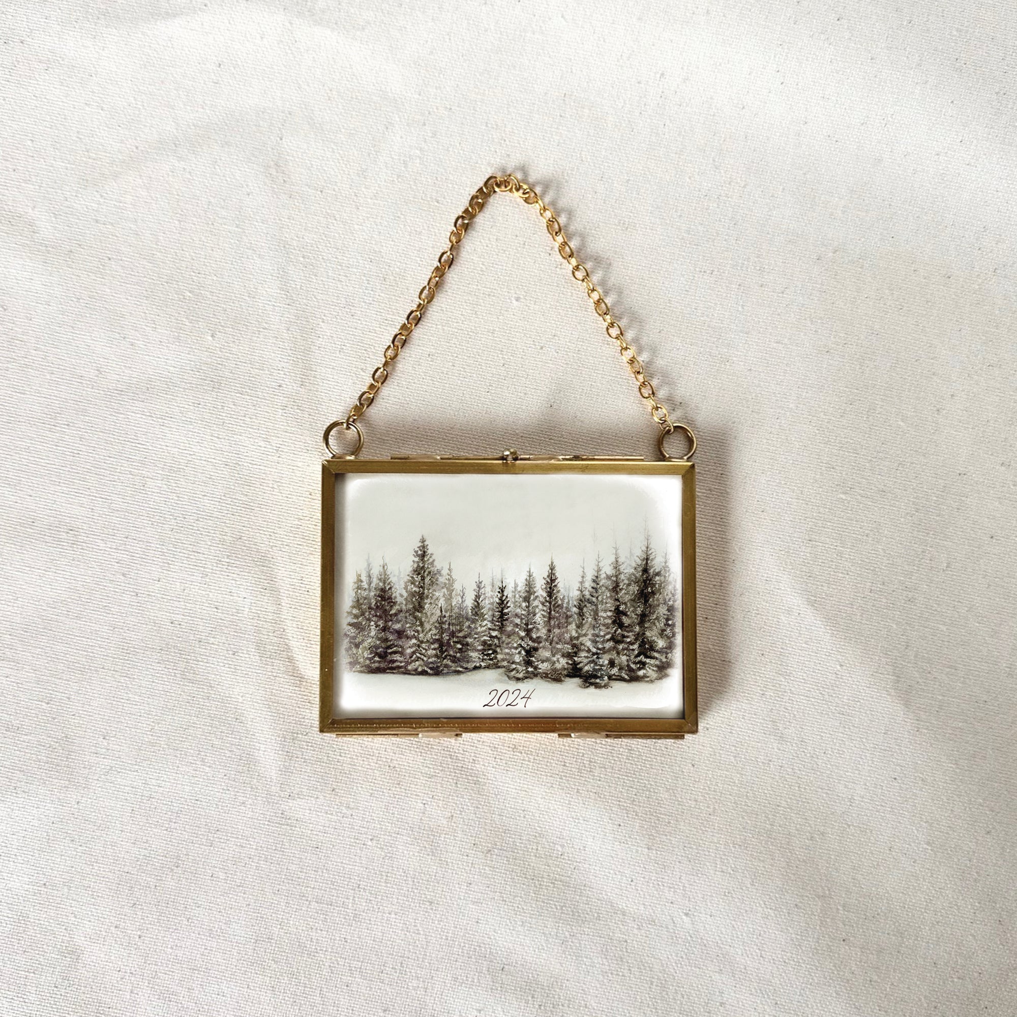 Winter Forest - 2024 Fine Art Ornament