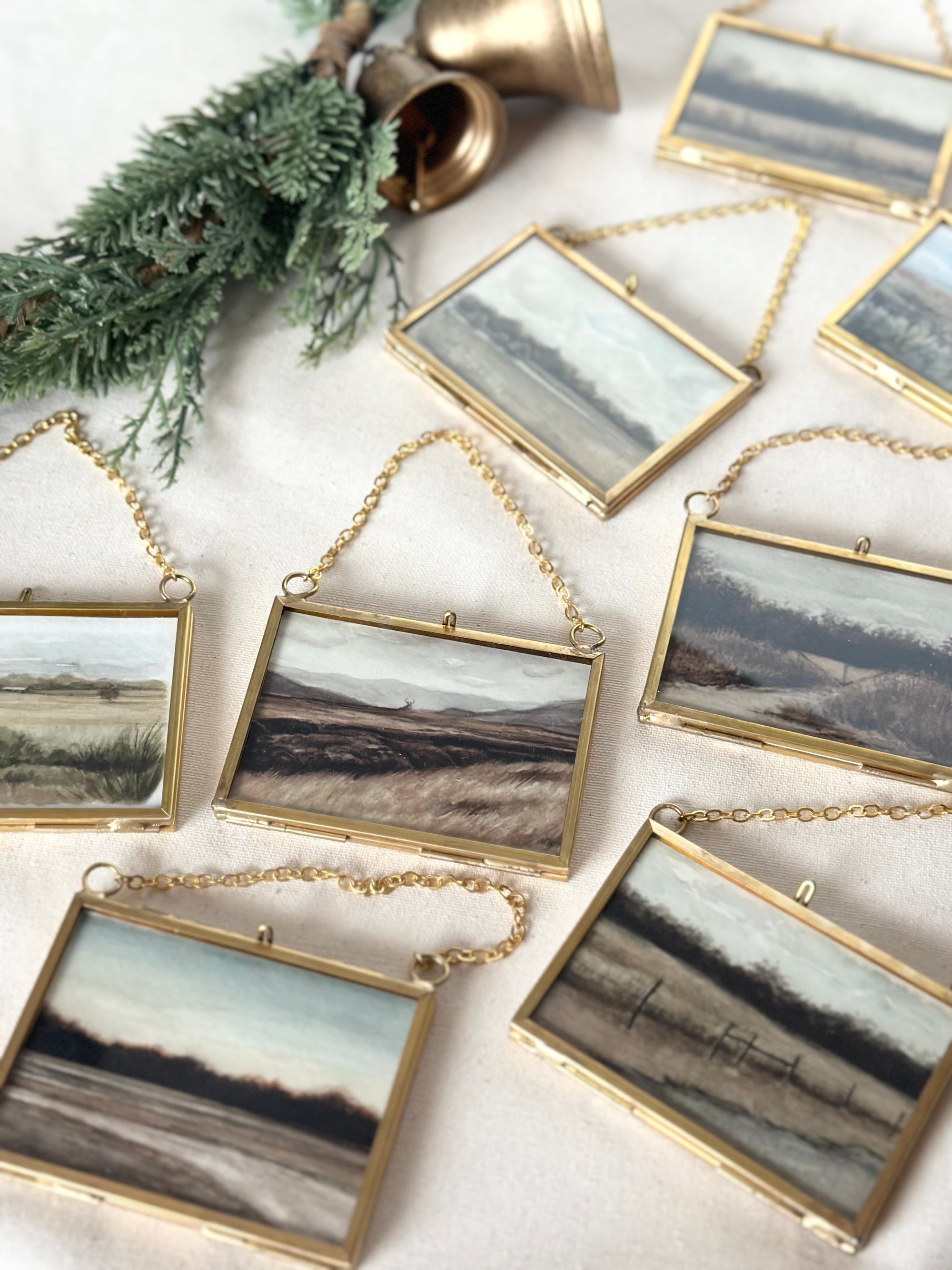 Lone Stag  - Fine Art Ornament
