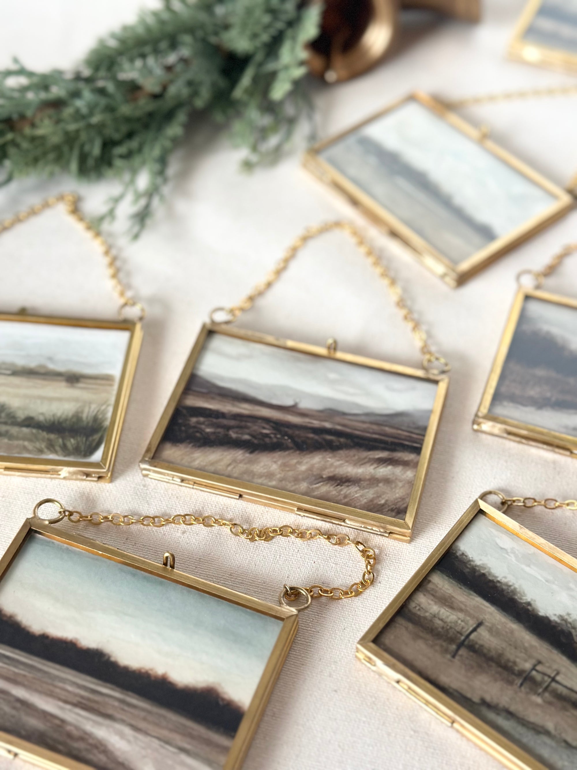 Pasture Sunset - Fine Art Ornament