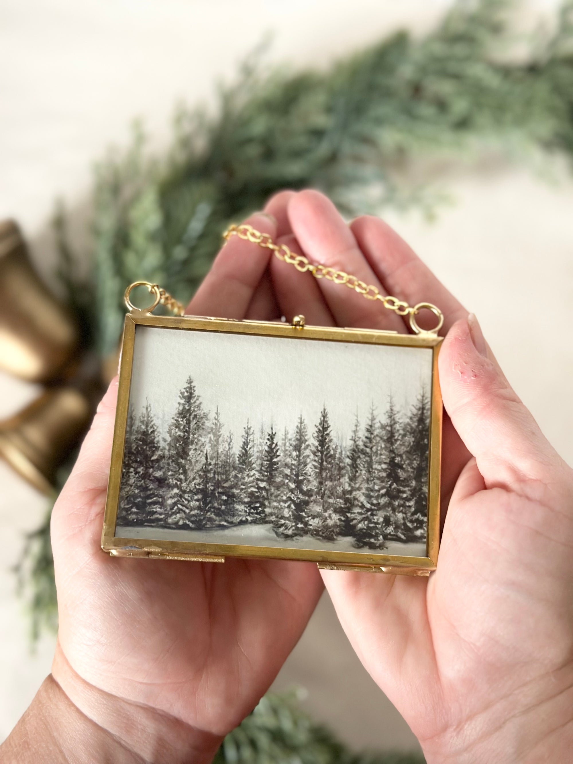 Winter Forest - 2024 Fine Art Ornament