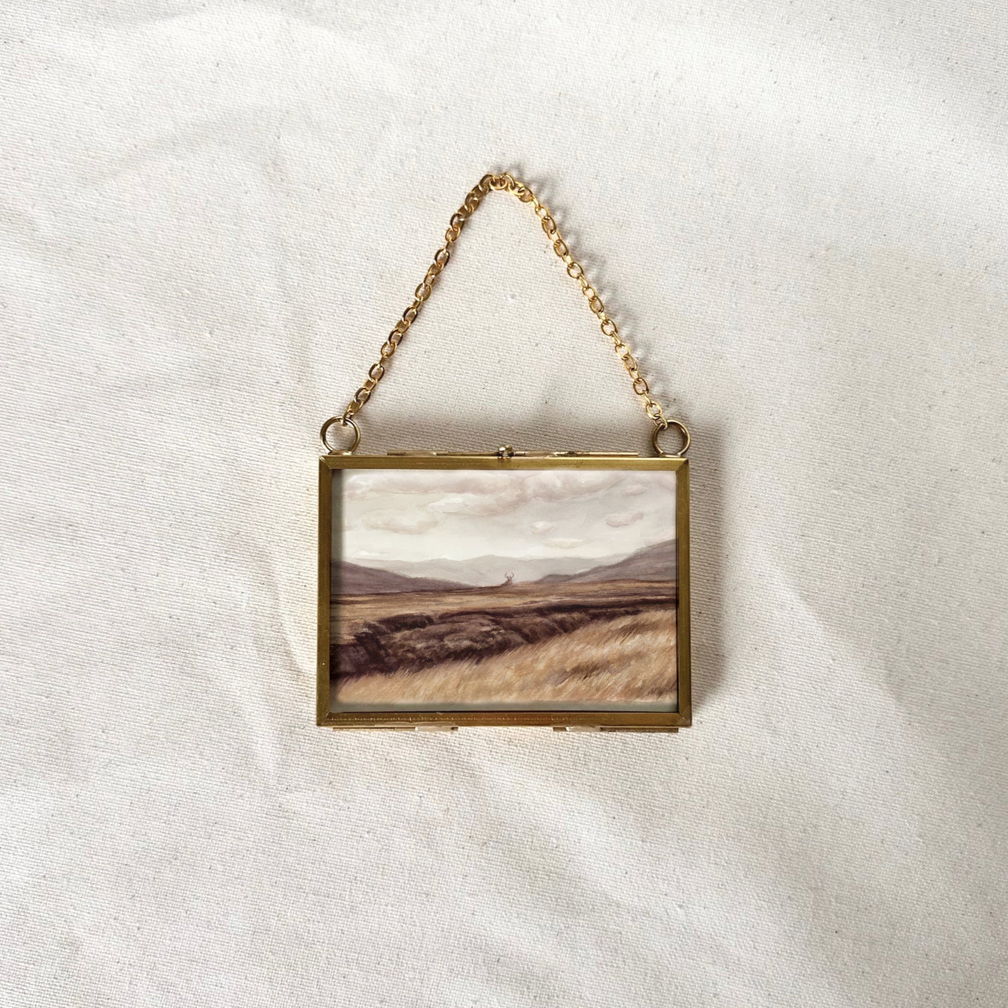 Lone Stag  - Fine Art Ornament