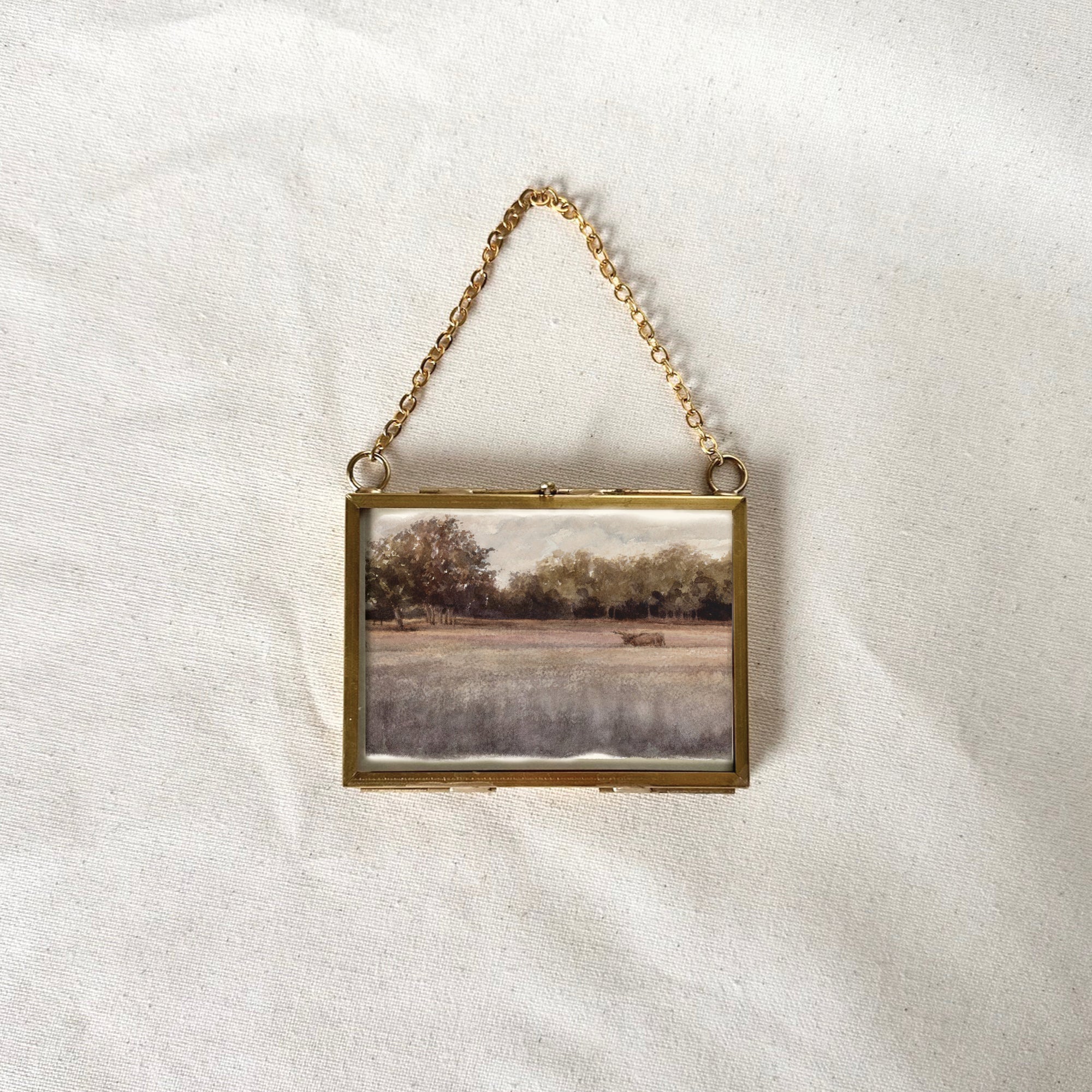 Pasture Sunset - Fine Art Ornament