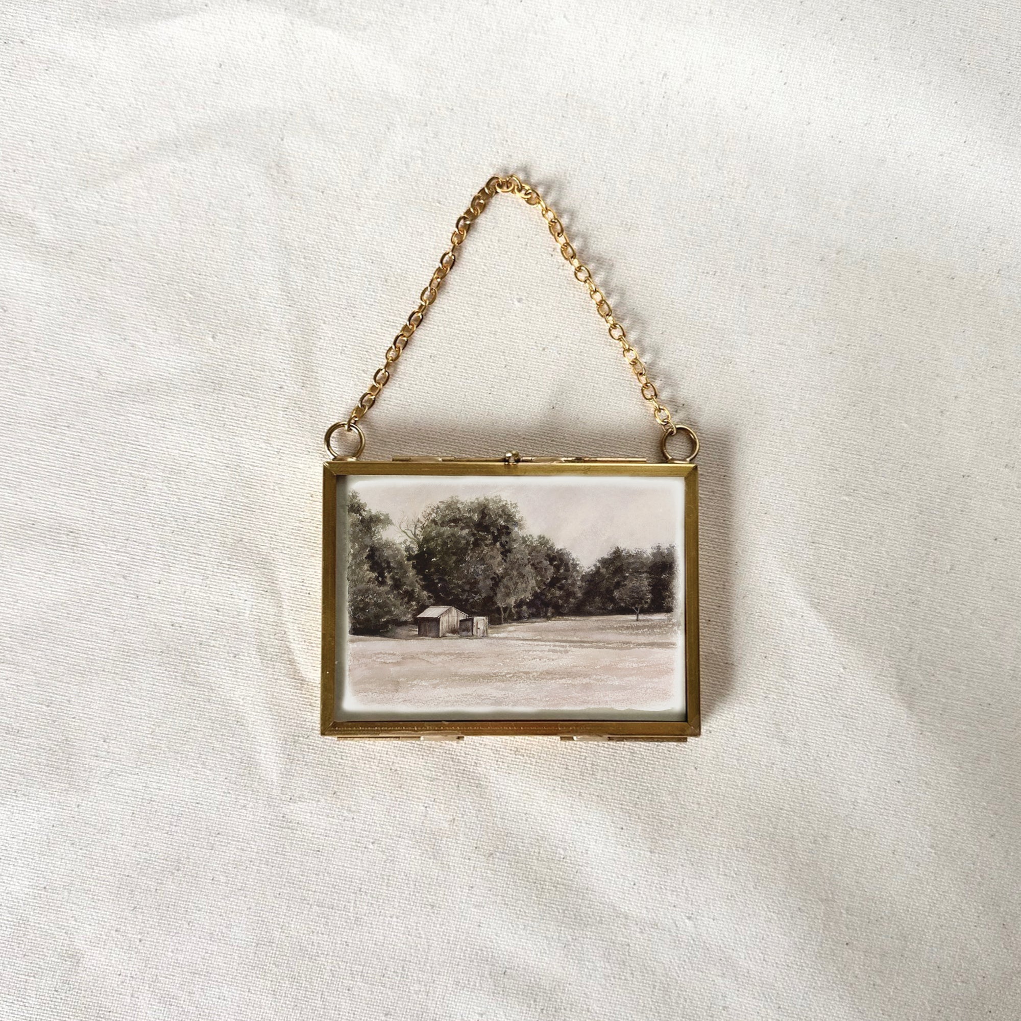 The Old Well House - Fine Art Ornament