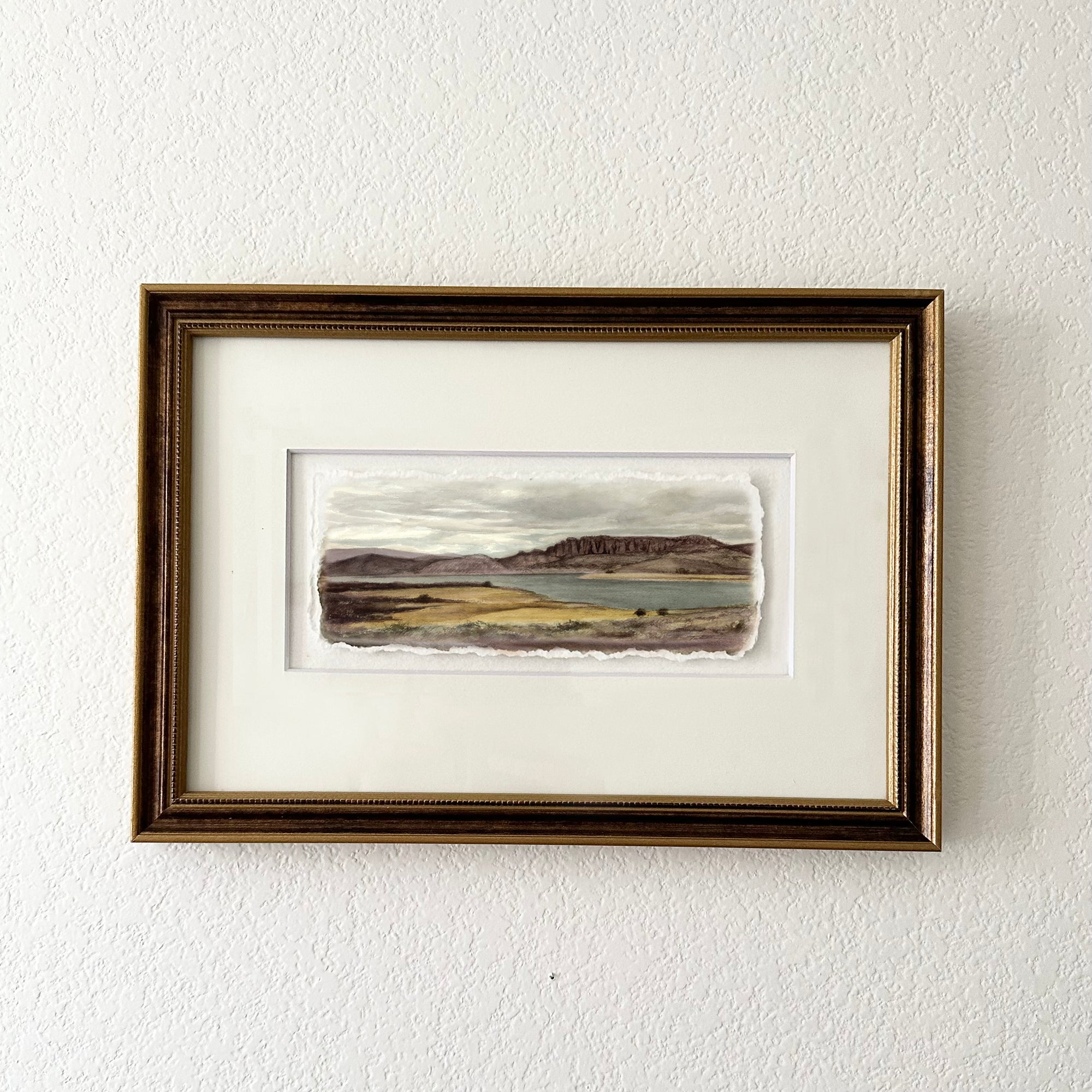 To the Water - Framed Mini Print