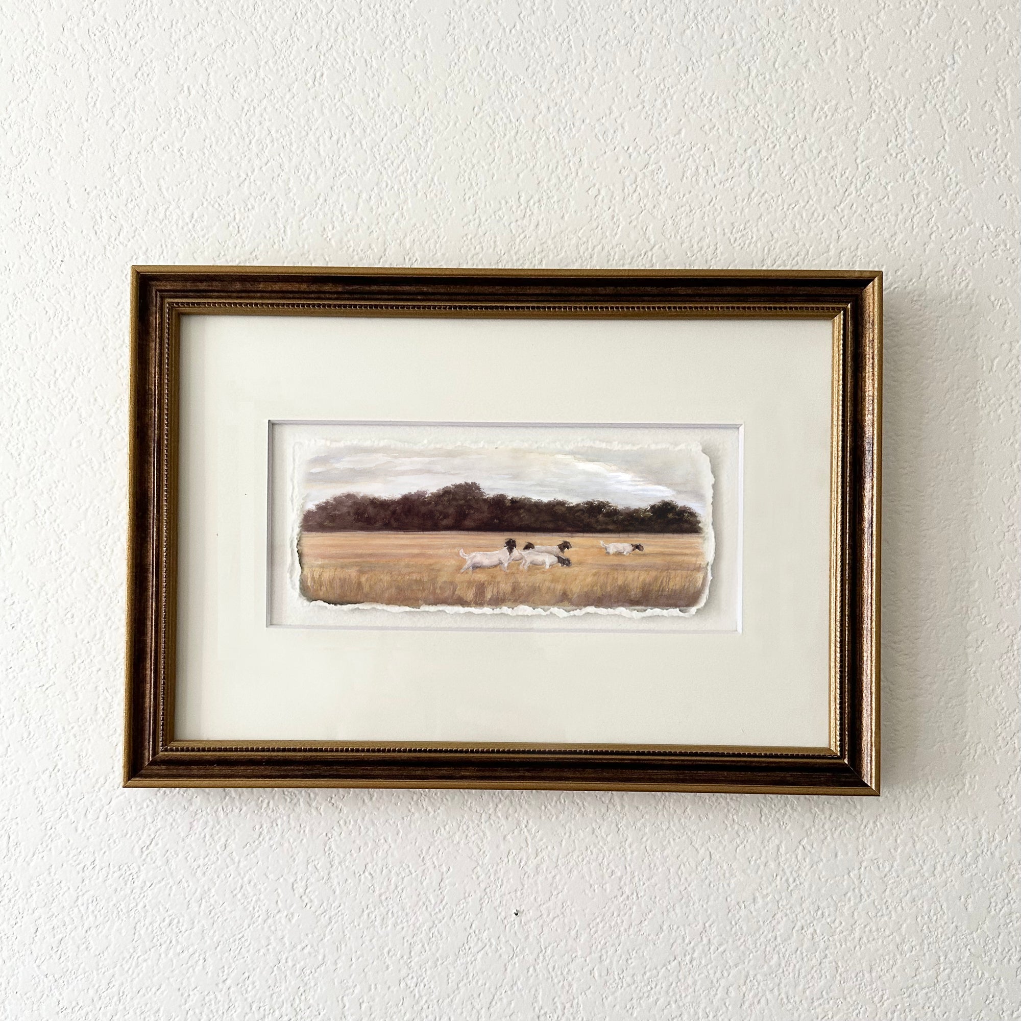 Afternoon Graze - Framed Mini Print