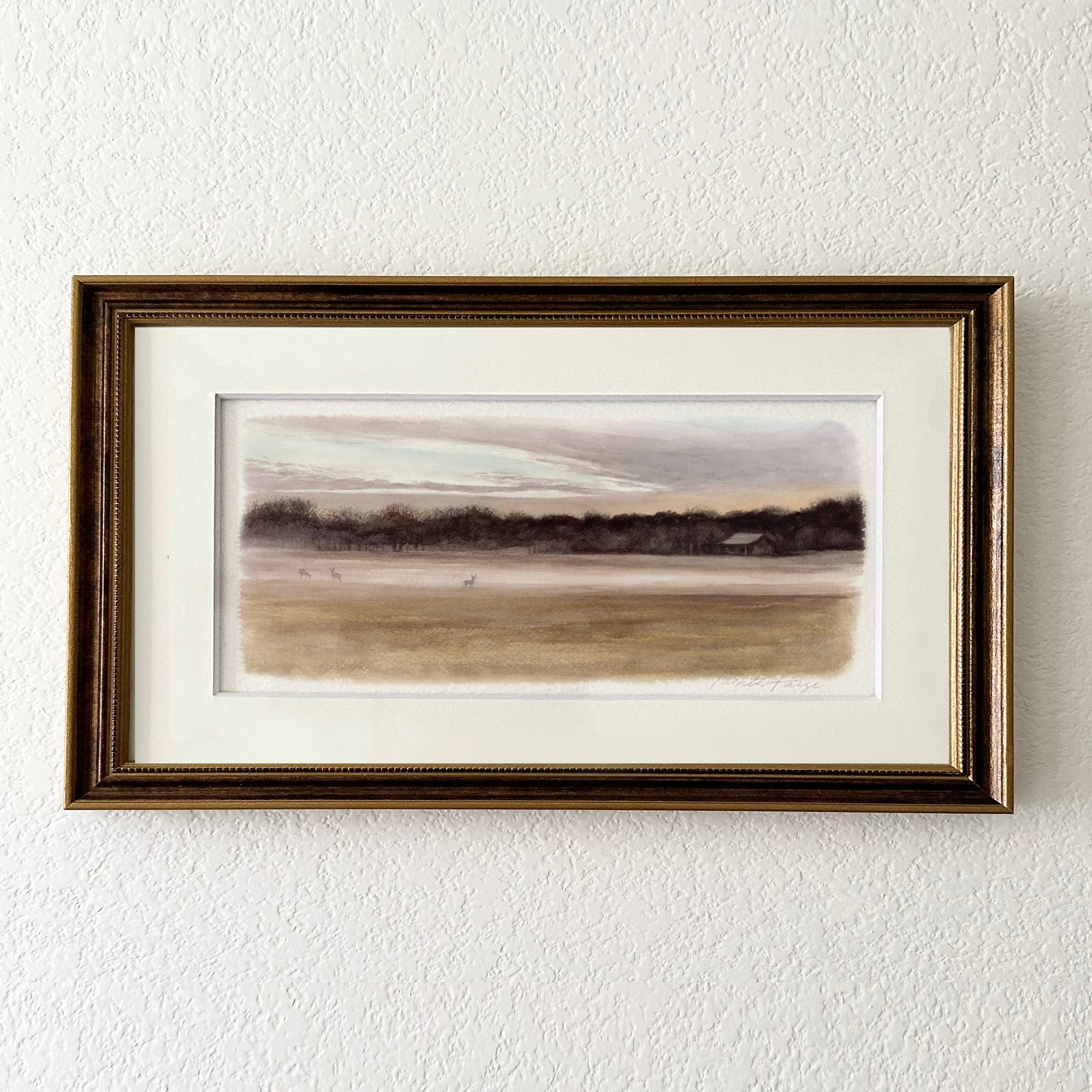 Early Morning Fog - Original Watercolor
