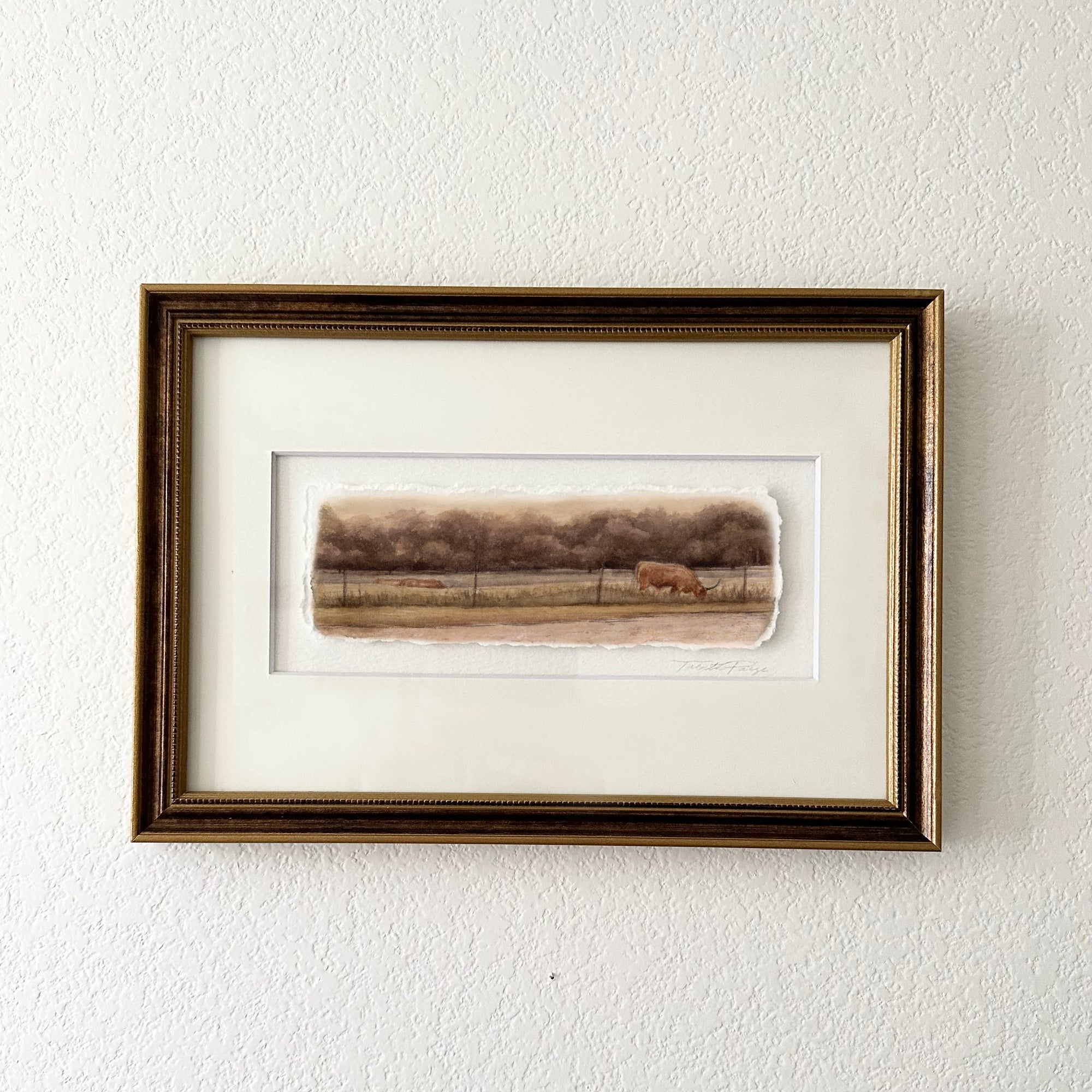 Slowing Down - Original Watercolor