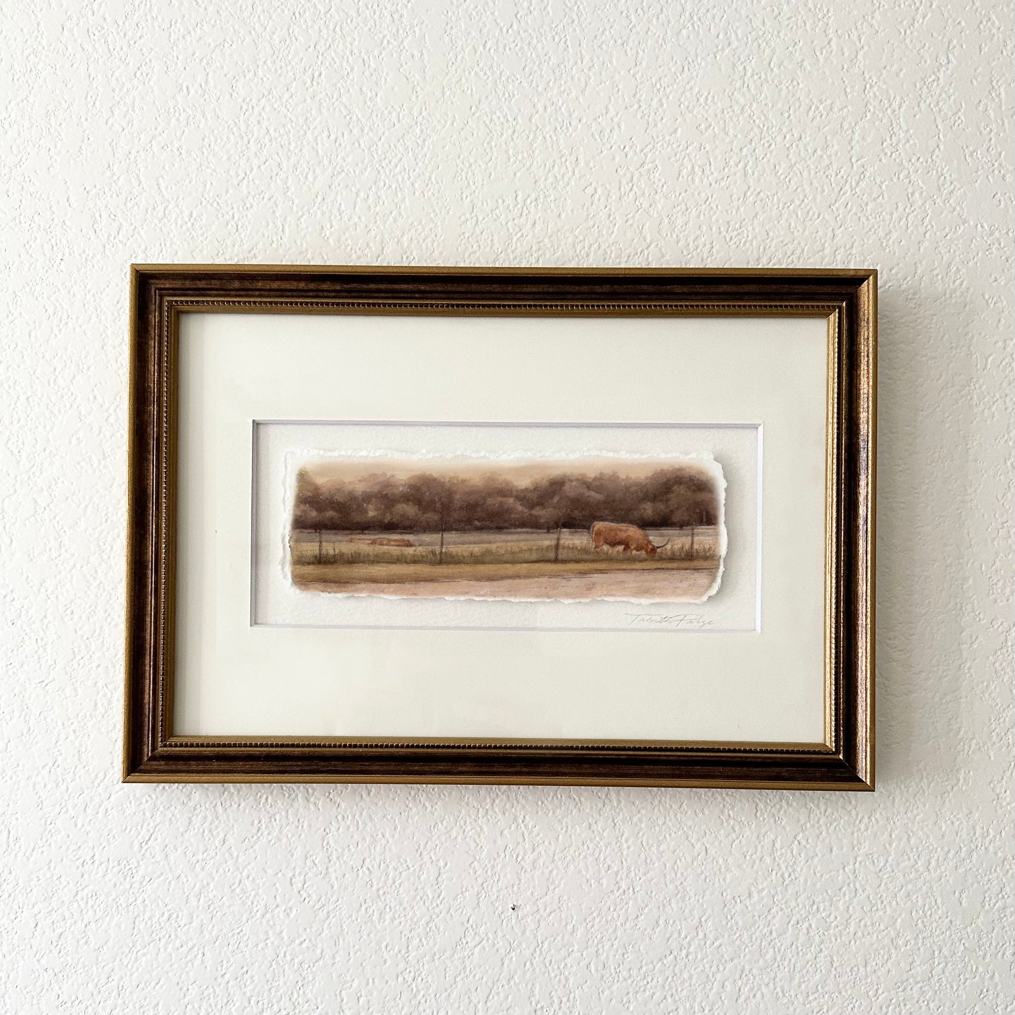 Slowing Down - Framed Mini Print