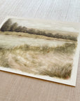Beside Still Waters - Watercolor Giclée Paper Print