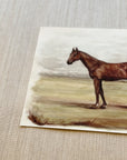 Vintage English Horses (2) - Watercolor Giclée Paper Prints