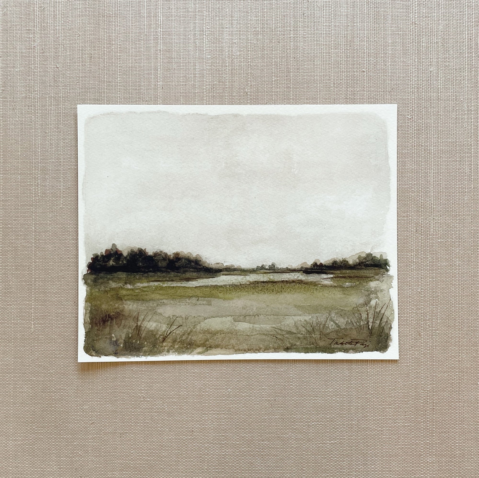 Take Me Home Collection (4) - Watercolor Giclée Paper Print