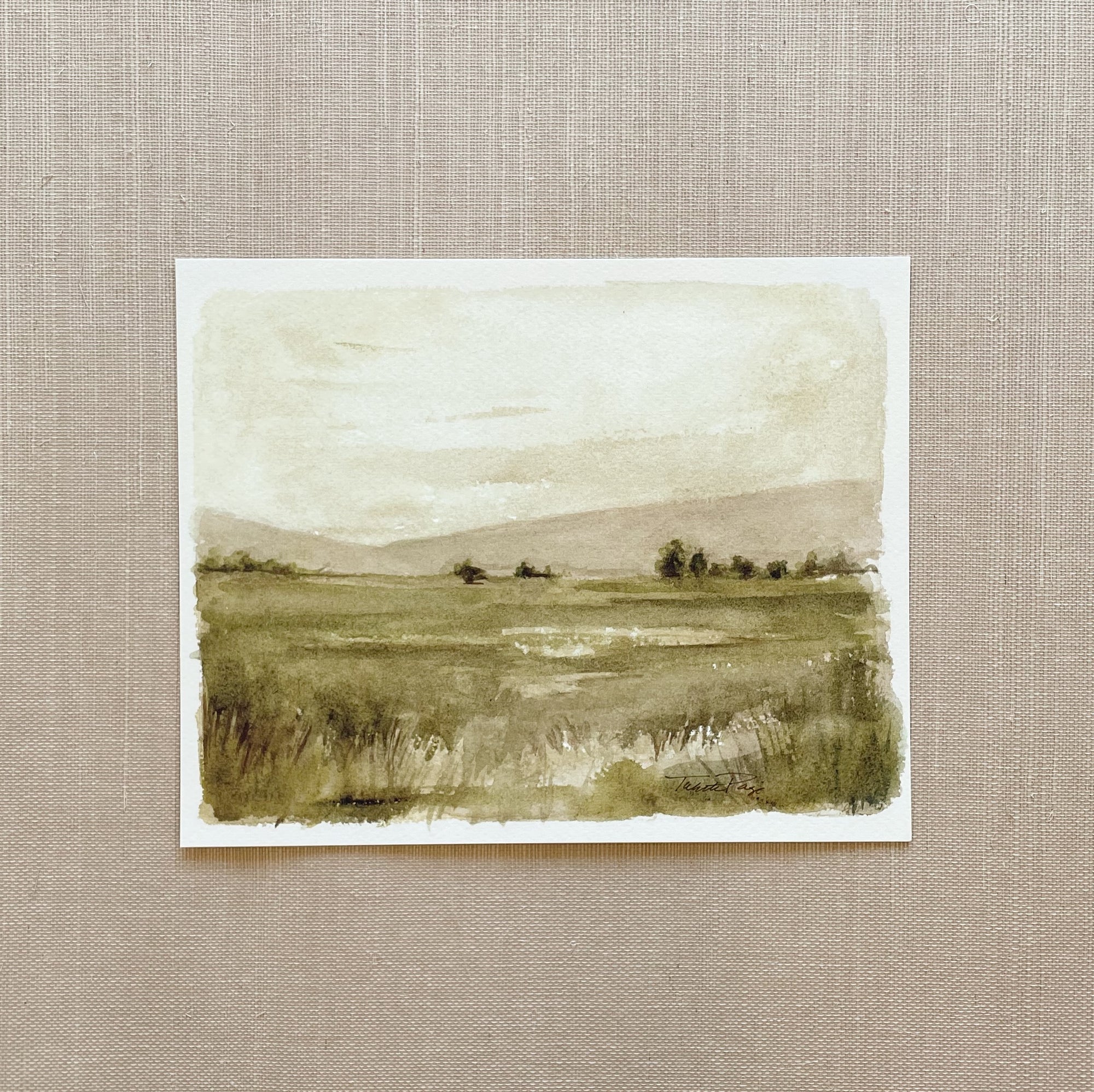 Take Me Home Collection (4) - Watercolor Giclée Paper Print