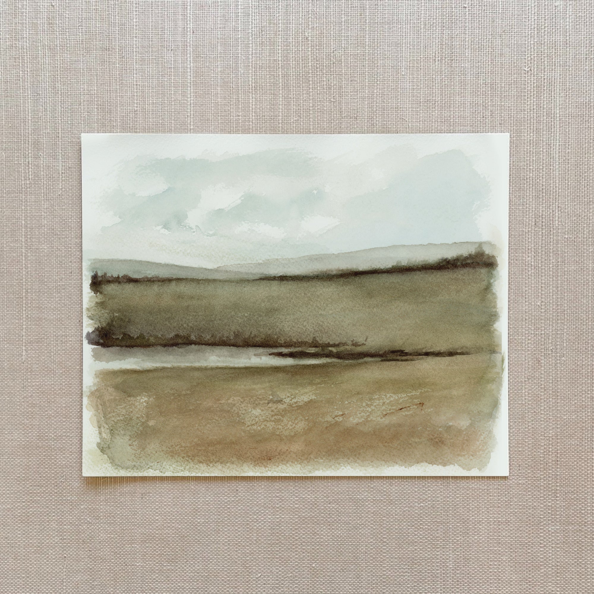 Wetlands - Watercolor Giclée Paper Print