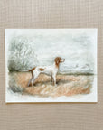 Vintage English Dogs (2) - Watercolor Giclée Paper Prints