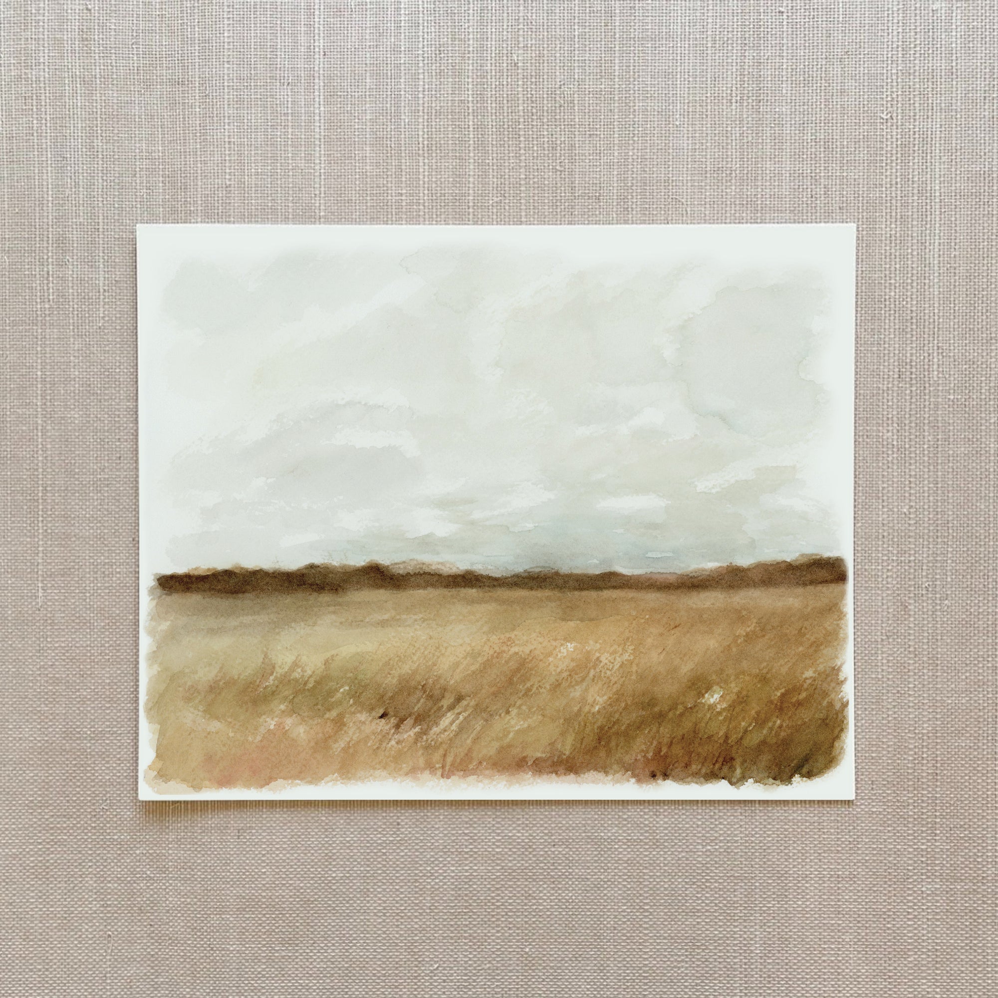 Solitude - Watercolor Giclée Paper Print