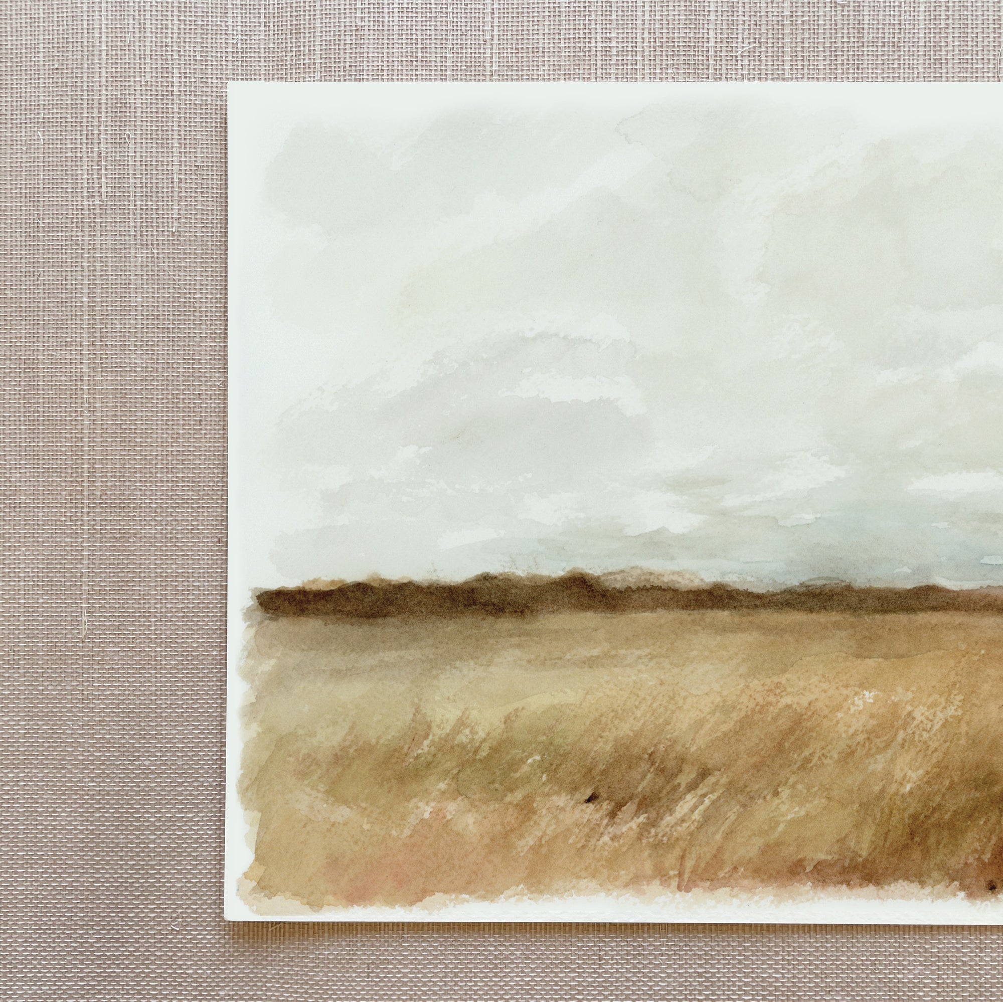 Solitude - Watercolor Giclée Paper Print
