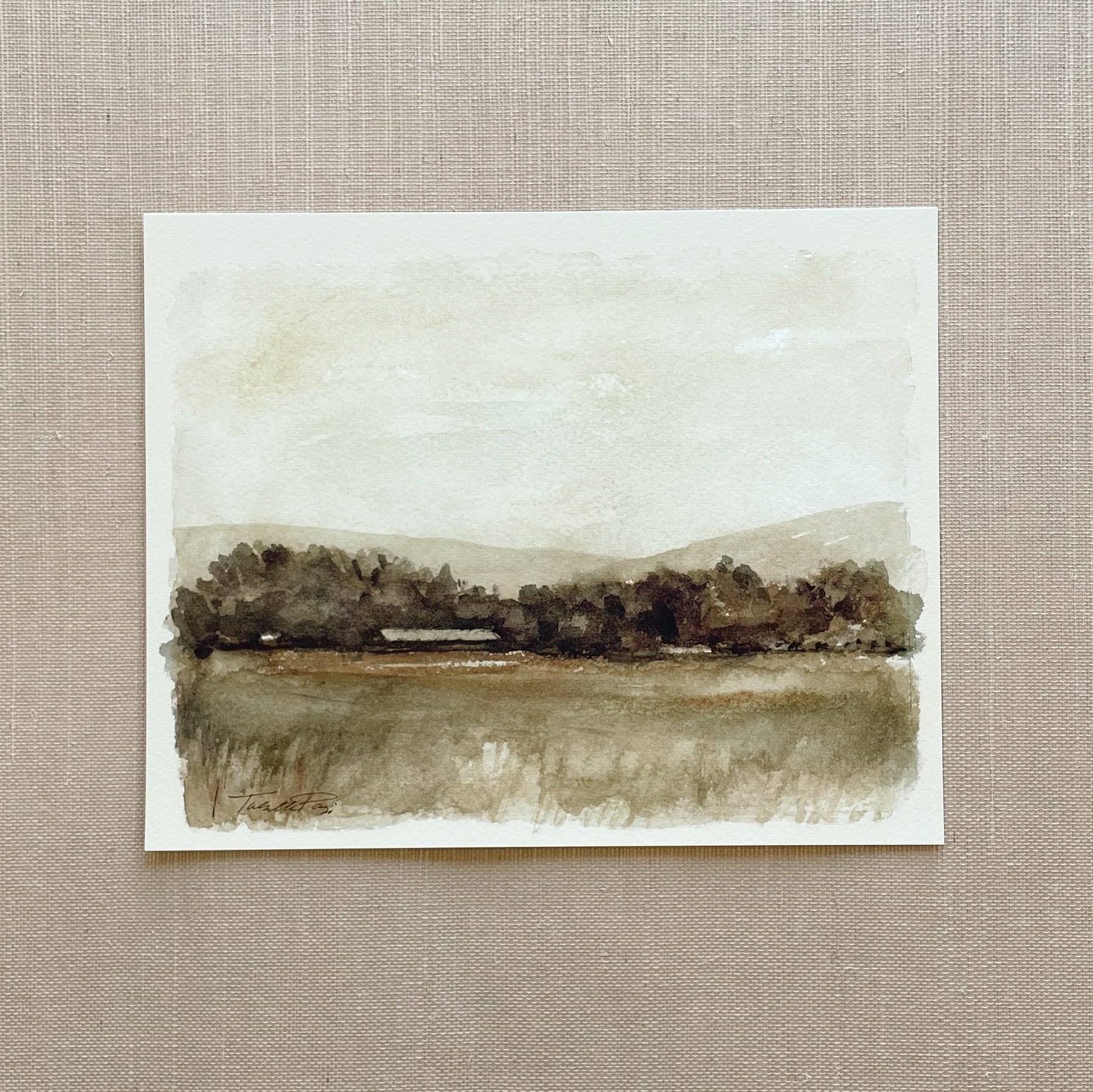Take Me Home Vol. V - Watercolor Giclée Paper Print