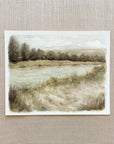 Beside Still Waters - Watercolor Giclée Paper Print