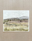 New Mexico - Watercolor Giclée Paper Print